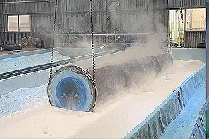 2층 접착제 도포